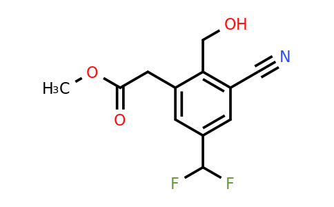 1805658-88-1 | Methyl 3-cyano-5-difluoromethyl-2-(hydroxymethyl)phenylacetate