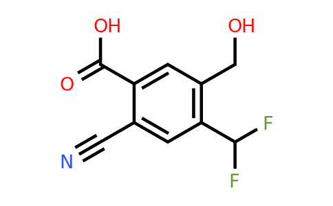 1805661-12-4 | 2-Cyano-4-difluoromethyl-5-(hydroxymethyl)benzoic acid