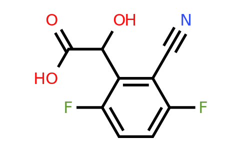 1805662-48-9 | 2-Cyano-3,6-difluoromandelic acid