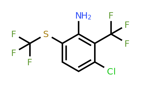 1805665-18-2 | 3-Chloro-2-trifluoromethyl-6-(trifluoromethylthio)aniline