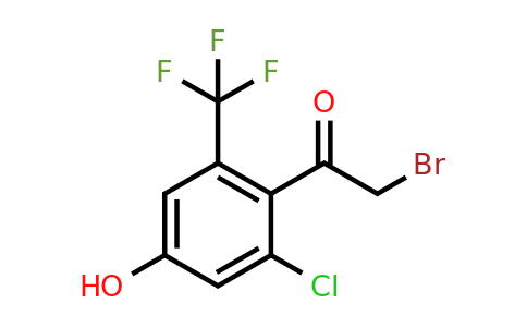 1805666-67-4 | 2'-Chloro-4'-hydroxy-6'-(trifluoromethyl)phenacyl bromide