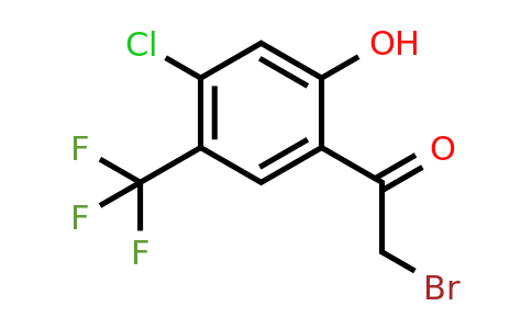 1805666-72-1 | 4'-Chloro-2'-hydroxy-5'-(trifluoromethyl)phenacyl bromide