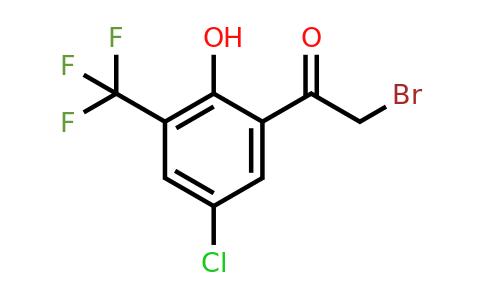 1805666-74-3 | 5'-Chloro-2'-hydroxy-3'-(trifluoromethyl)phenacyl bromide