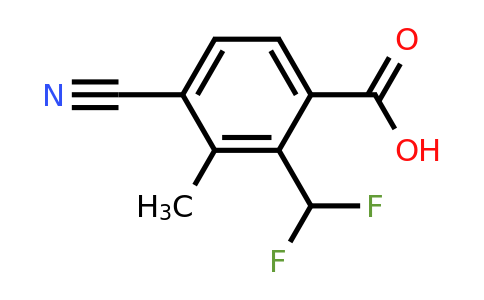 1805667-06-4 | 4-Cyano-2-difluoromethyl-3-methylbenzoic acid