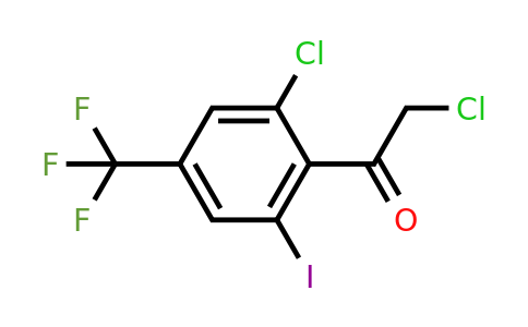 1805667-60-0 | 2'-Chloro-6'-iodo-4'-(trifluoromethyl)phenacyl chloride