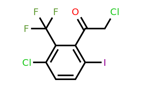 1805667-62-2 | 3'-Chloro-6'-iodo-2'-(trifluoromethyl)phenacyl chloride