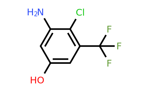 1805671-36-6 | 2-Chloro-5-hydroxy-3-(trifluoromethyl)aniline
