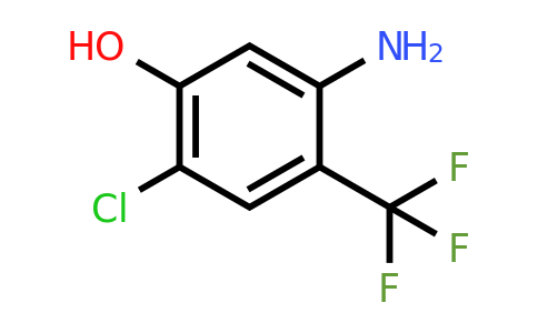 1805671-40-2 | 4-Chloro-5-hydroxy-2-(trifluoromethyl)aniline