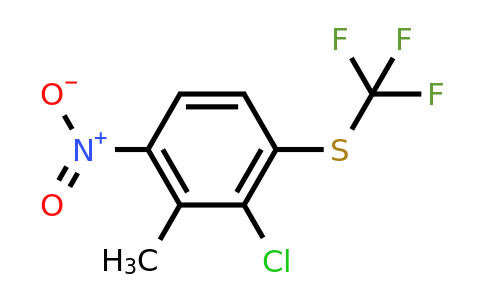 1805672-25-6 | 2-Chloro-6-nitro-3-(trifluoromethylthio)toluene