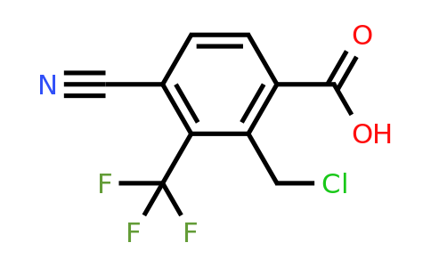 2-Chloromethyl-4-cyano-3-(trifluoromethyl)benzoic acid