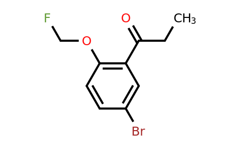 1805674-19-4 | 1-(5-Bromo-2-(fluoromethoxy)phenyl)propan-1-one