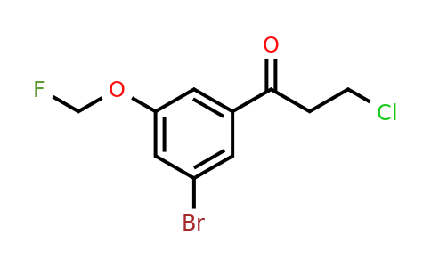 1805674-35-4 | 1-(3-Bromo-5-(fluoromethoxy)phenyl)-3-chloropropan-1-one