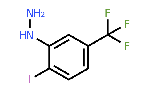 1805676-24-7 | 1-(2-Iodo-5-(trifluoromethyl)phenyl)hydrazine
