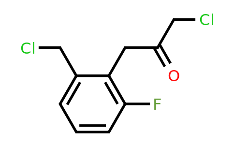 1805676-84-9 | 1-Chloro-3-(2-(chloromethyl)-6-fluorophenyl)propan-2-one