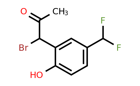 1805679-16-6 | 1-Bromo-1-(5-(difluoromethyl)-2-hydroxyphenyl)propan-2-one