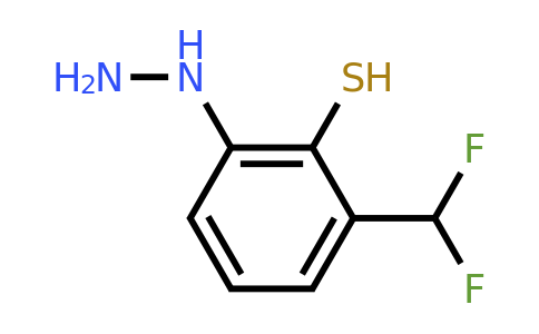 1805680-05-0 | 2-(Difluoromethyl)-6-hydrazinylthiophenol