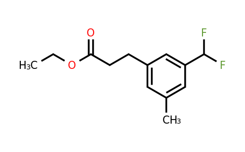 1805681-98-4 | Ethyl 3-(difluoromethyl)-5-methylphenylpropanoate