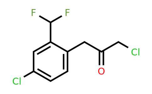 1805682-62-5 | 1-Chloro-3-(4-chloro-2-(difluoromethyl)phenyl)propan-2-one