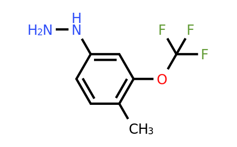 1805684-08-5 | 4-Hydrazinyl-2-(trifluoromethoxy)toluene