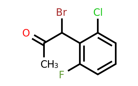 1805684-29-0 | 1-Bromo-1-(2-chloro-6-fluorophenyl)propan-2-one