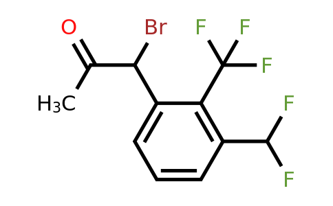 1805684-45-0 | 1-Bromo-1-(3-(difluoromethyl)-2-(trifluoromethyl)phenyl)propan-2-one
