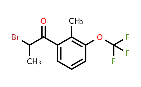 1805685-95-3 | 2-(2-Bromopropanoyl)-6-(trifluoromethoxy)toluene