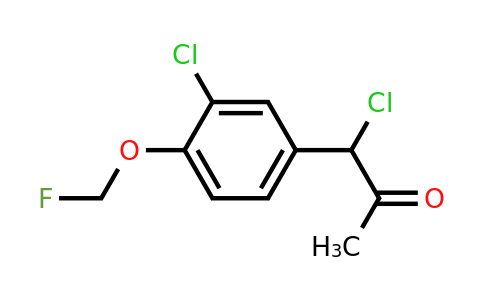 1805686-02-5 | 1-Chloro-1-(3-chloro-4-(fluoromethoxy)phenyl)propan-2-one