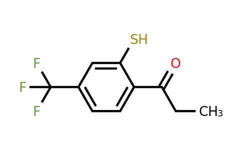 1805686-27-4 | 2-Propionyl-5-(trifluoromethyl)thiophenol