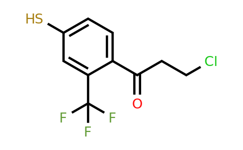 1805686-87-6 | 4-(3-Chloropropanoyl)-3-(trifluoromethyl)thiophenol