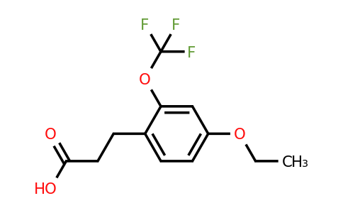 1805687-40-4 | 3-(4-Ethoxy-2-(trifluoromethoxy)phenyl)propanoic acid