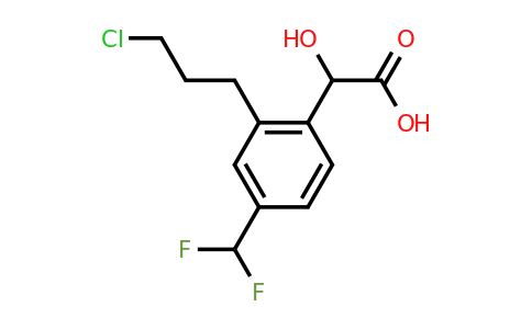 1805687-60-8 | 2-(3-Chloropropyl)-4-(difluoromethyl)mandelic acid