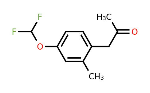 1805689-97-7 | 1-(4-(Difluoromethoxy)-2-methylphenyl)propan-2-one