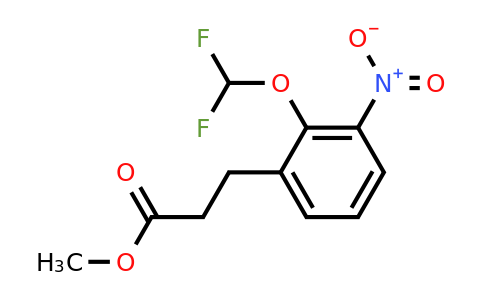 1805690-68-9 | Methyl 2-(difluoromethoxy)-3-nitrophenylpropanoate