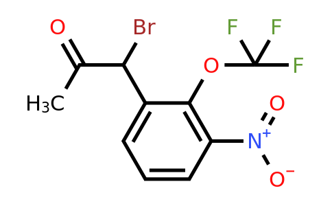 1805696-06-3 | 1-Bromo-1-(3-nitro-2-(trifluoromethoxy)phenyl)propan-2-one