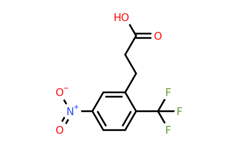 1805696-18-7 | 3-(5-Nitro-2-(trifluoromethyl)phenyl)propanoic acid