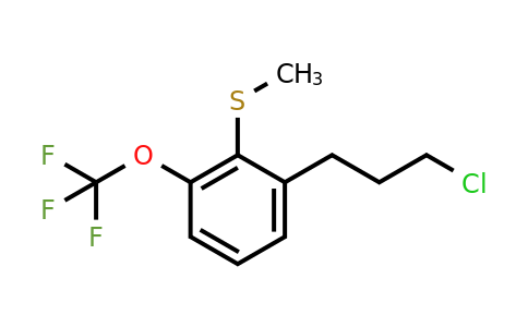1805696-25-6 | 2-(3-Chloropropyl)-6-(trifluoromethoxy)thianisole