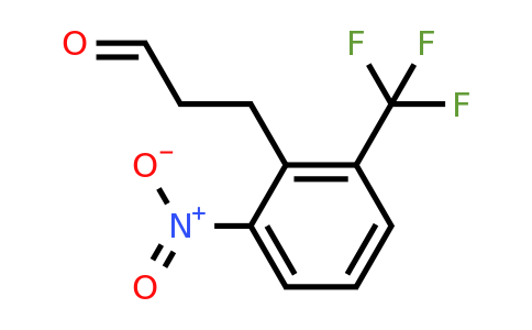 1805696-26-7 | 3-(2-Nitro-6-(trifluoromethyl)phenyl)propanal