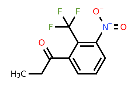 1805696-28-9 | 1-(3-Nitro-2-(trifluoromethyl)phenyl)propan-1-one