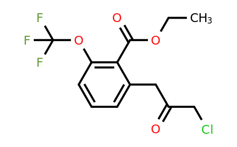 1805697-26-0 | Ethyl 2-(3-chloro-2-oxopropyl)-6-(trifluoromethoxy)benzoate
