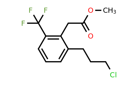 1805698-65-0 | Methyl 2-(3-chloropropyl)-6-(trifluoromethyl)phenylacetate
