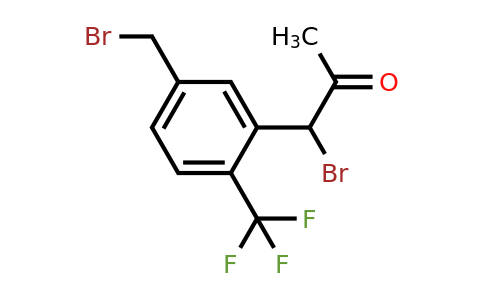 1805698-87-6 | 1-Bromo-1-(5-(bromomethyl)-2-(trifluoromethyl)phenyl)propan-2-one