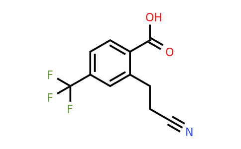 1805700-25-7 | 2-(2-Cyanoethyl)-4-(trifluoromethyl)benzoic acid