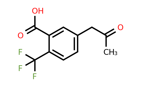 1805700-63-3 | 5-(2-Oxopropyl)-2-(trifluoromethyl)benzoic acid