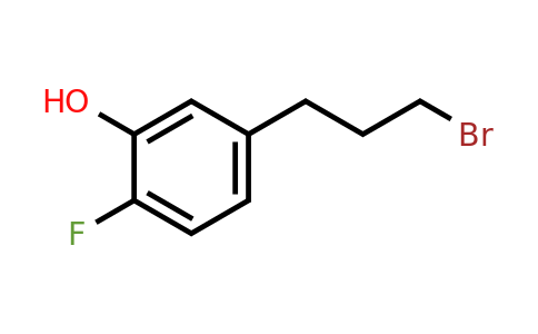 1805701-24-9 | 5-(3-Bromopropyl)-2-fluorophenol