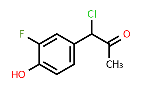 1805701-36-3 | 1-Chloro-1-(3-fluoro-4-hydroxyphenyl)propan-2-one