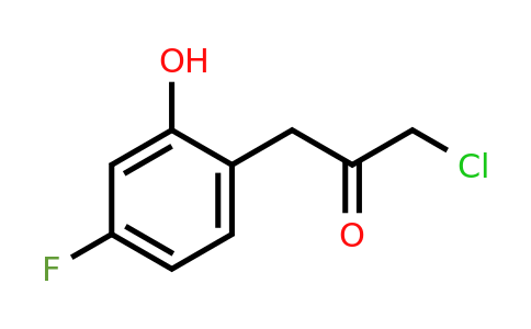1805701-44-3 | 1-Chloro-3-(4-fluoro-2-hydroxyphenyl)propan-2-one