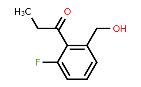 1805701-71-6 | 1-(2-Fluoro-6-(hydroxymethyl)phenyl)propan-1-one