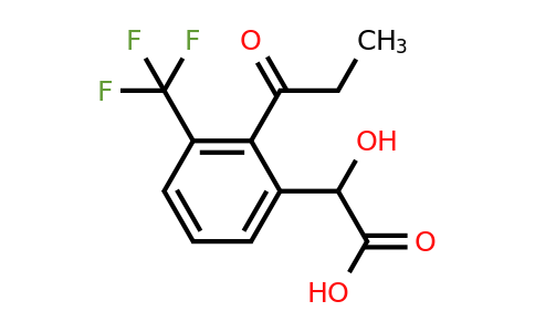 1805702-03-7 | 2-Propionyl-3-(trifluoromethyl)mandelic acid