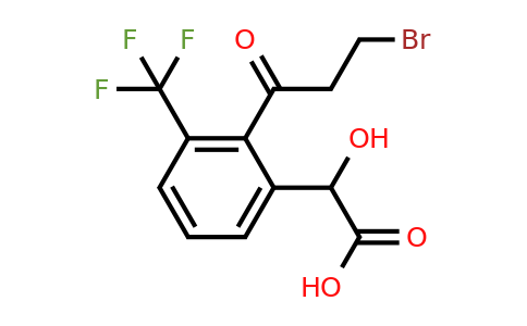 1805702-13-9 | 2-(3-Bromopropanoyl)-3-(trifluoromethyl)mandelic acid