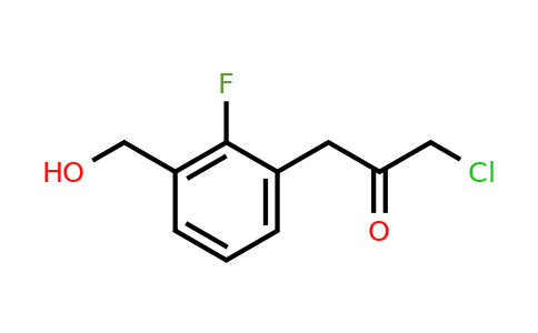 1805702-15-1 | 1-Chloro-3-(2-fluoro-3-(hydroxymethyl)phenyl)propan-2-one